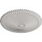 Ekena Millwork Shakuras Ceiling Medallion (Fits Canopies up to 5"), Hand-Painted Ultra Pure White, 24"OD x 3"P CM24SHUWF - alternate 3